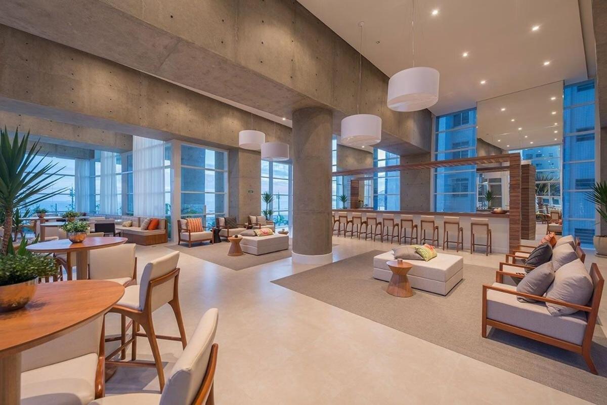 Studio Moderno Em Condominio De Luxo Pe Na Areia Santos (Sao Paulo) Exterior foto