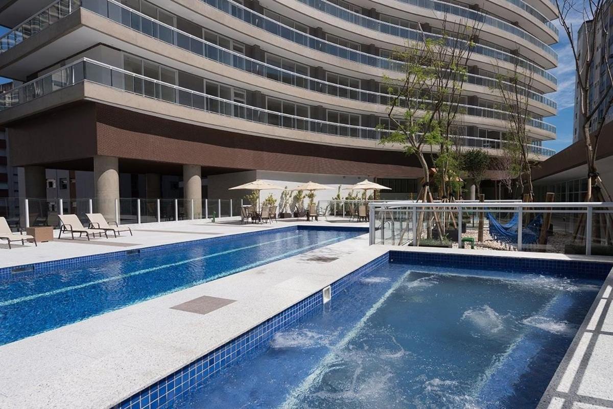 Studio Moderno Em Condominio De Luxo Pe Na Areia Santos (Sao Paulo) Exterior foto